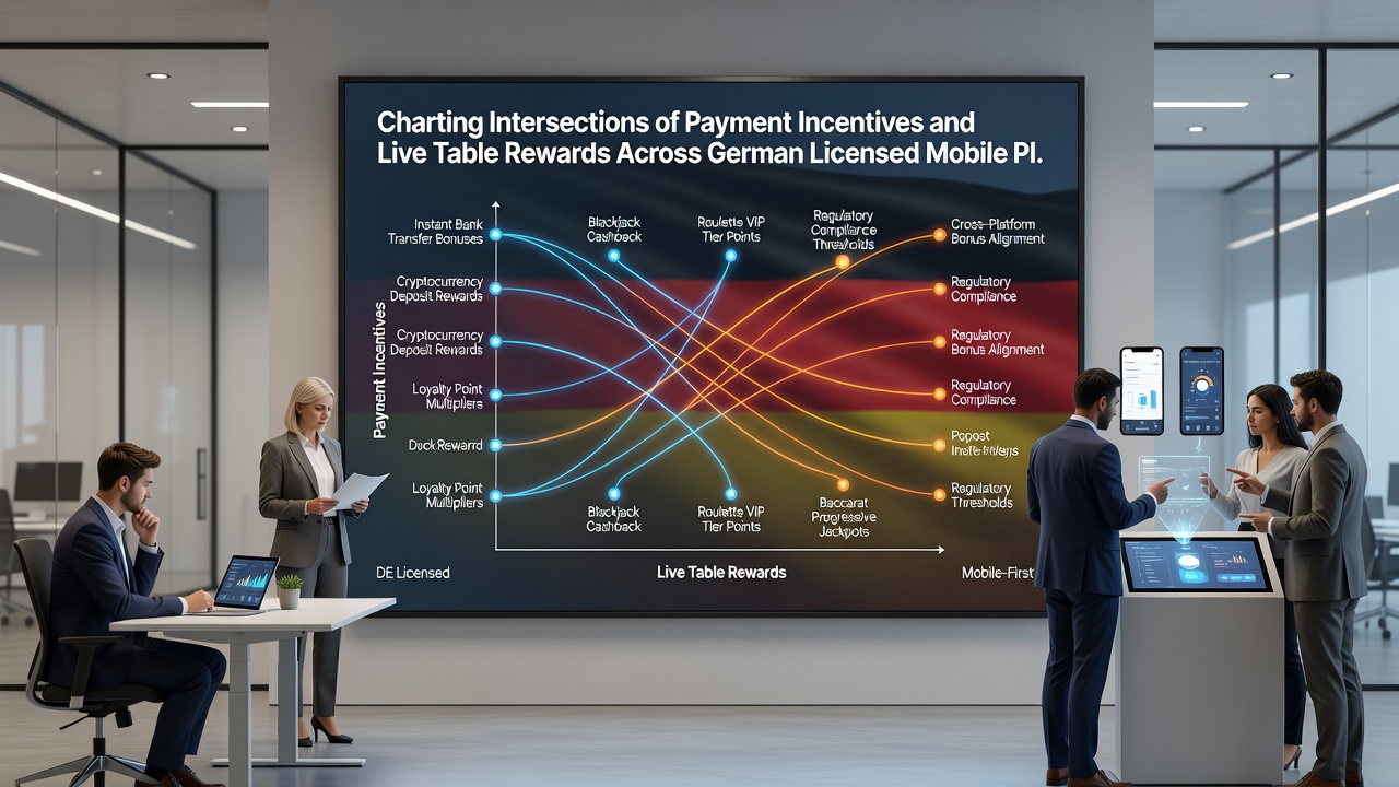 Mobile App-Oberfläche mit Live-Tisch-Spielen und Zahlungsboni in Deutschland